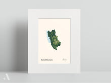 Load image into Gallery viewer, North American Mountain Ranges / Small Art Prints
