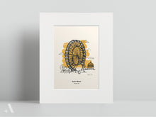 Load image into Gallery viewer, World Fair Landmarks / Small Art Prints
