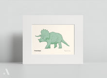 Load image into Gallery viewer, Dinosaurs of the Mesozoic Period / Small Art Prints
