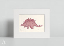Load image into Gallery viewer, Dinosaurs of the Mesozoic Period / Small Art Prints
