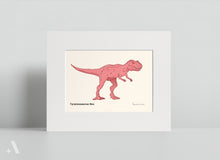 Load image into Gallery viewer, Dinosaurs of the Mesozoic Period / Small Art Prints
