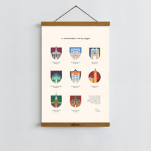 Load image into Gallery viewer, Universities of The Ivy League / Poster Art Print
