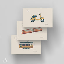Load image into Gallery viewer, Modes of Public Transit in Europe / Small Art Prints
