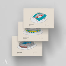Load image into Gallery viewer, Soccer Stadiums of Europe / Small Art Prints

