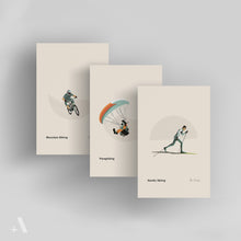 Load image into Gallery viewer, Extreme Alpine Sports / Small Art Prints
