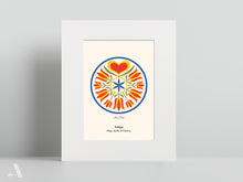 Load image into Gallery viewer, Pennsylvania Dutch Hex Signs | Small Folk Art Prints
