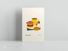 Load image into Gallery viewer, American Diner Breakfasts / Small Art Prints
