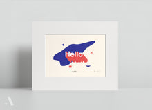 Load image into Gallery viewer, Greetings Around the World / Small Art Prints
