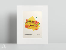 Load image into Gallery viewer, American Diner Breakfasts / Small Art Prints
