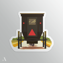 Load image into Gallery viewer, Anachronisms of Amish Country | Folk Art Die-Cut Stickers
