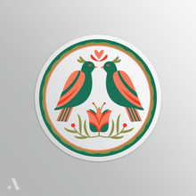 Load image into Gallery viewer, Pennsylvania Dutch Hex Signs | Folk Art Stickers
