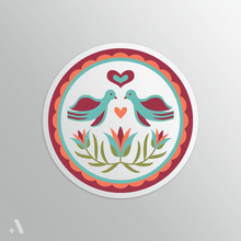 Load image into Gallery viewer, Pennsylvania Dutch Hex Signs | Folk Art Stickers
