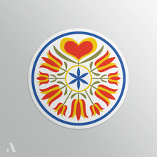 Load image into Gallery viewer, Pennsylvania Dutch Hex Signs | Folk Art Stickers
