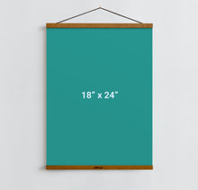 Load image into Gallery viewer, Magnetic Wood Hanging Frames for Art Prints and Posters

